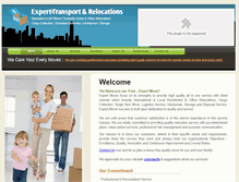 Tablet Screenshot of expertmover.hk